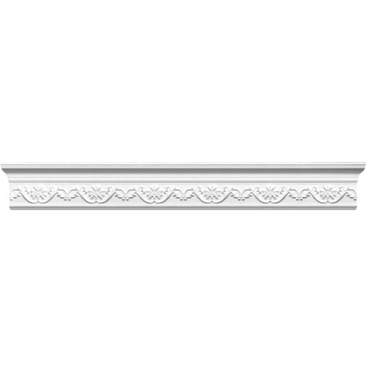 Cornisa decorativa din polistiren extrudat M4 - 6.5x12.5x200 cm