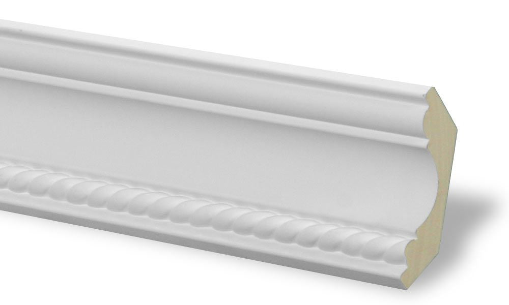 Cornisa decorativa din poliuretan P902 - 4.6x4.6x200 cm