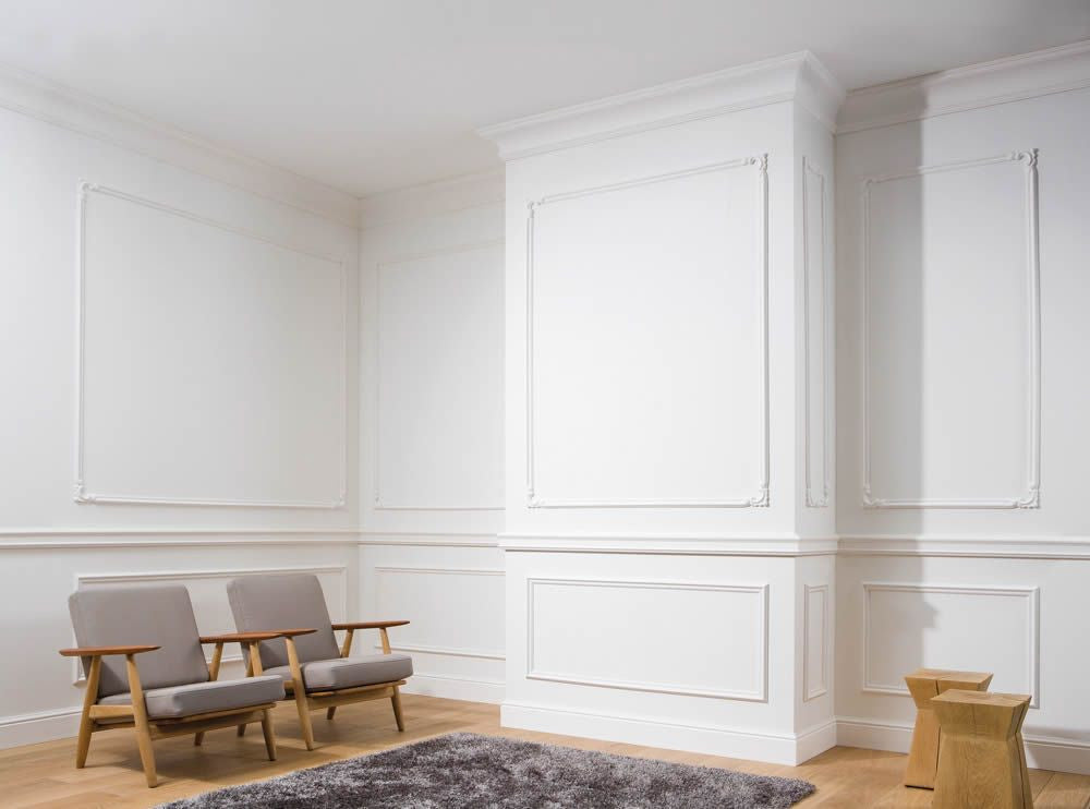 Cornisa decorativa din poliuretan P833 - 10.2x15.5x200 cm