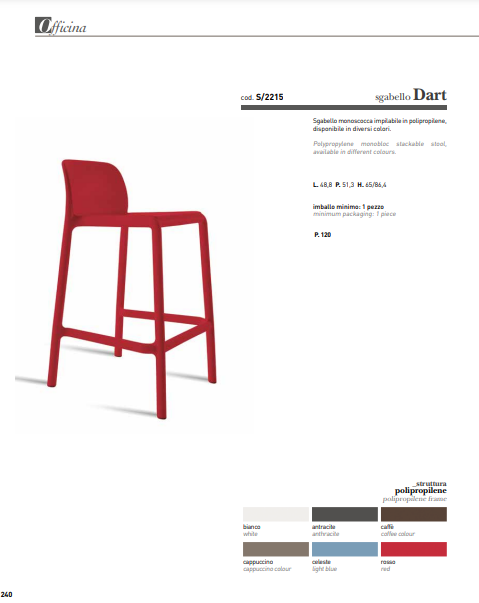SCAUN DE BAR DART