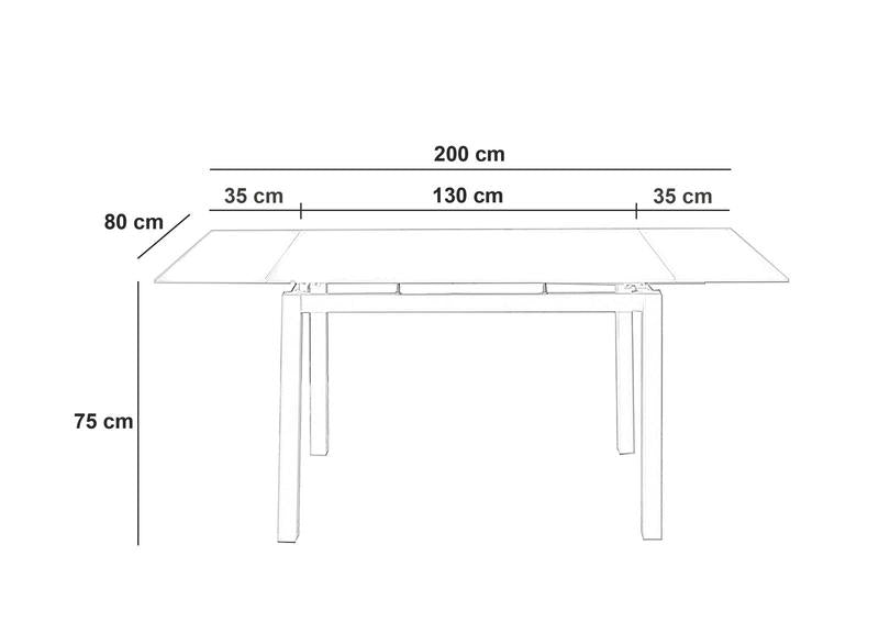 Masa de dining Baud