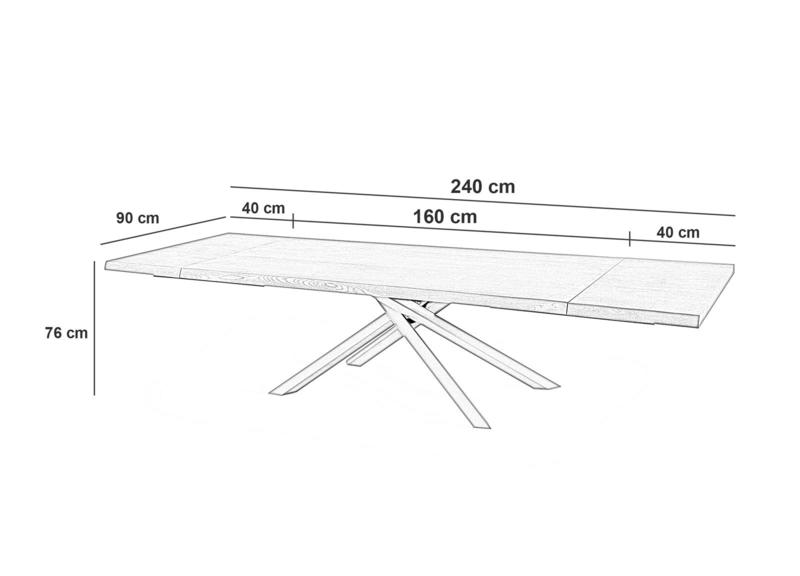 Masa de dining Spike
