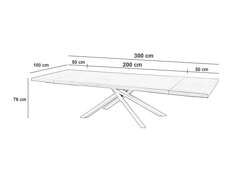 Masa de dining Spike