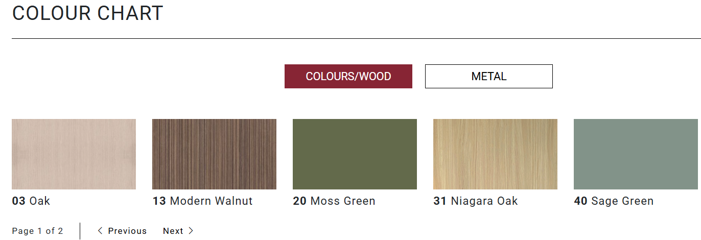 Corp cu sertare Fil Rouge