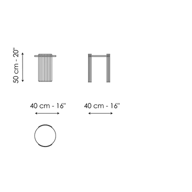 Masuta de cafea Harpe