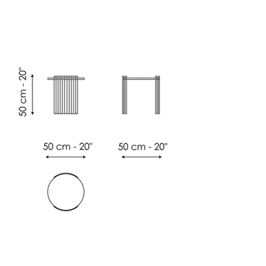 Masuta de cafea Harpe