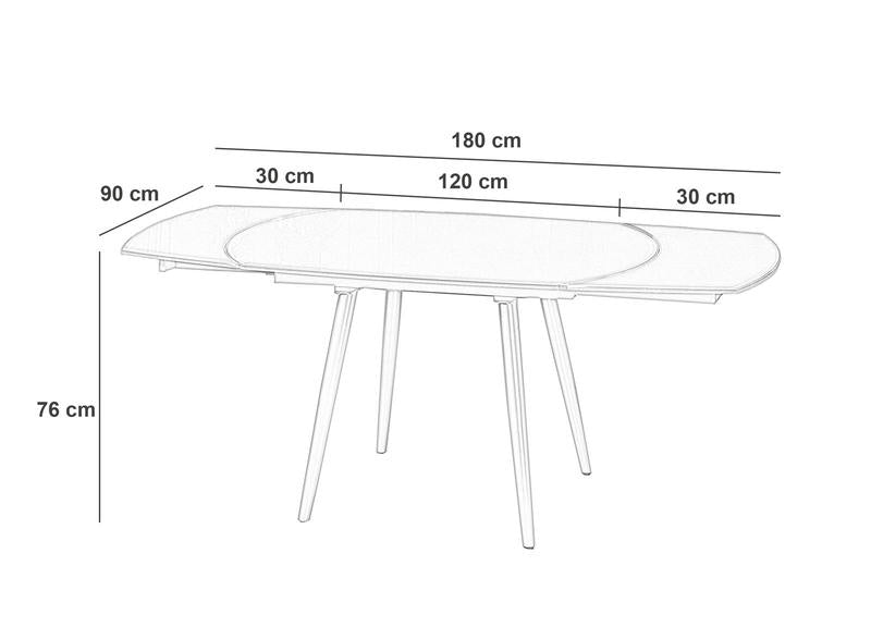 Masa de dining Kyoto Four