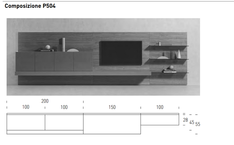 COMPOZITIE DE LIVING P504
