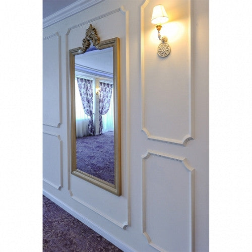 Plinta decorativa din polimer rigid S15 - 13.8x1.7x200 cm