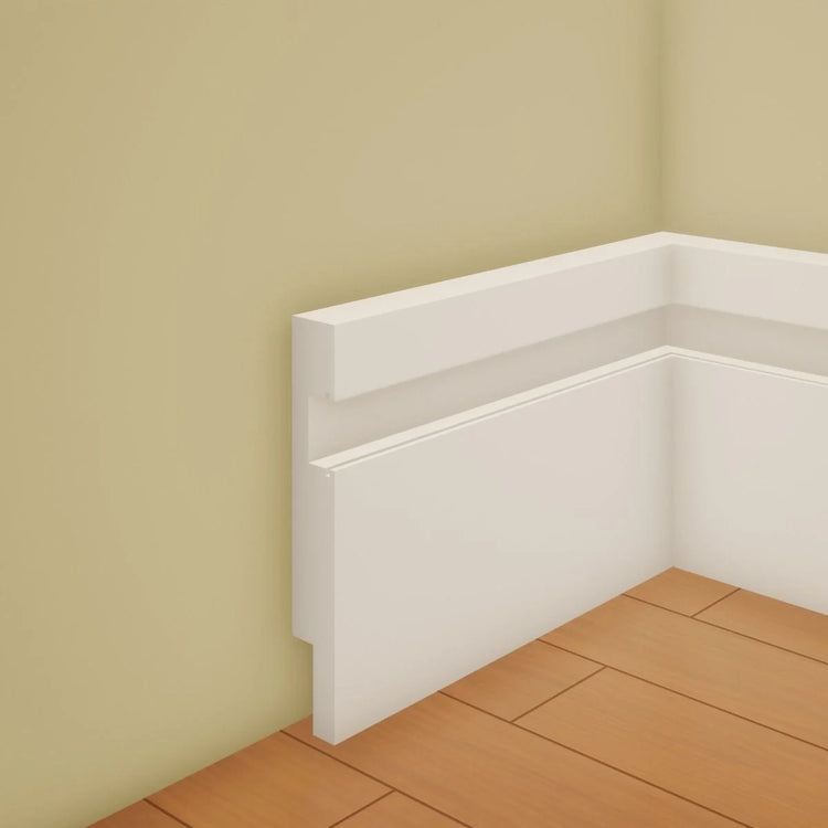 Plinta decorativa din polimer rigid S29 - 11.5x1.8x240 cm