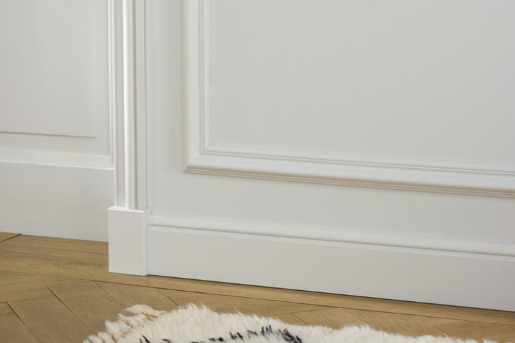 Plinta decorativa din polimer rigid S5 - 8x1.4x200 cm