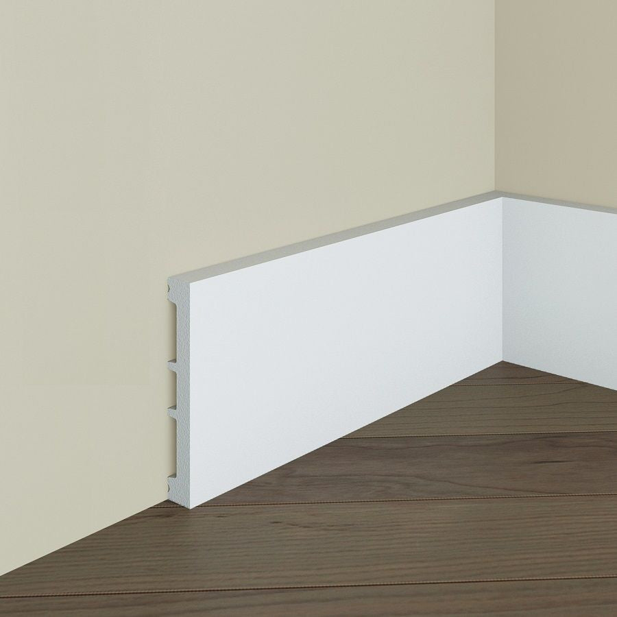 Plinta decorativa din polimer rigid S9 - 10.2x1.6x200 cm