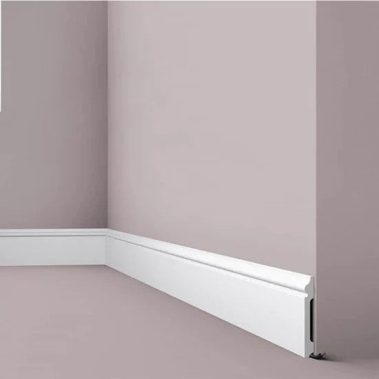 Plinta flexibila din poliuretan S13 - 12x1.5x244 cm