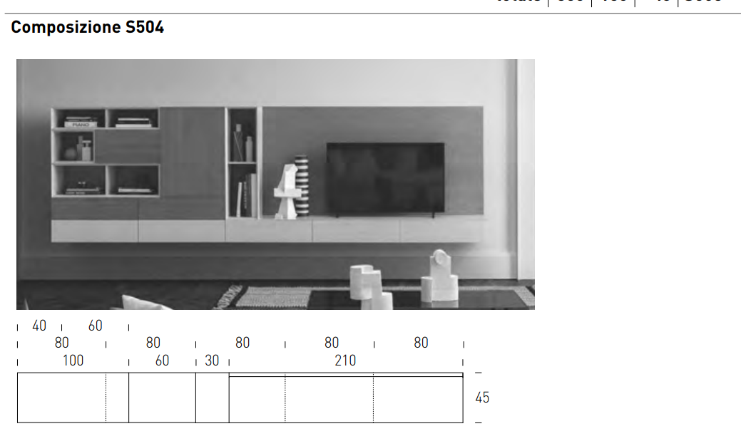COMPOZITIE DE LIVING S 504