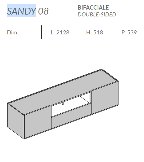 Comoda de living Sandy