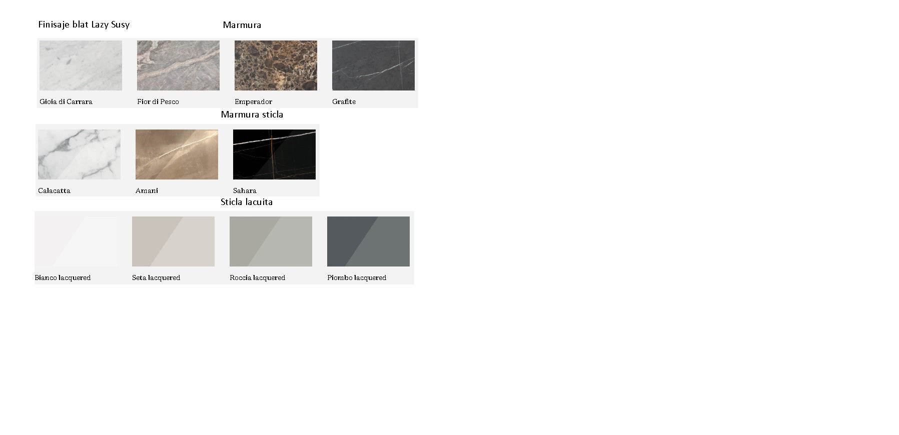 Masa de dining Ettore and Ettorino