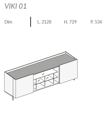 Comoda de living Viki