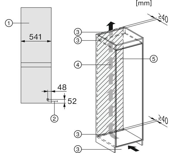 Combina frigorifica incorporabila Miele KDN 7724 E