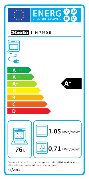 Cuptor electric incorporabil Miele H 7260 B