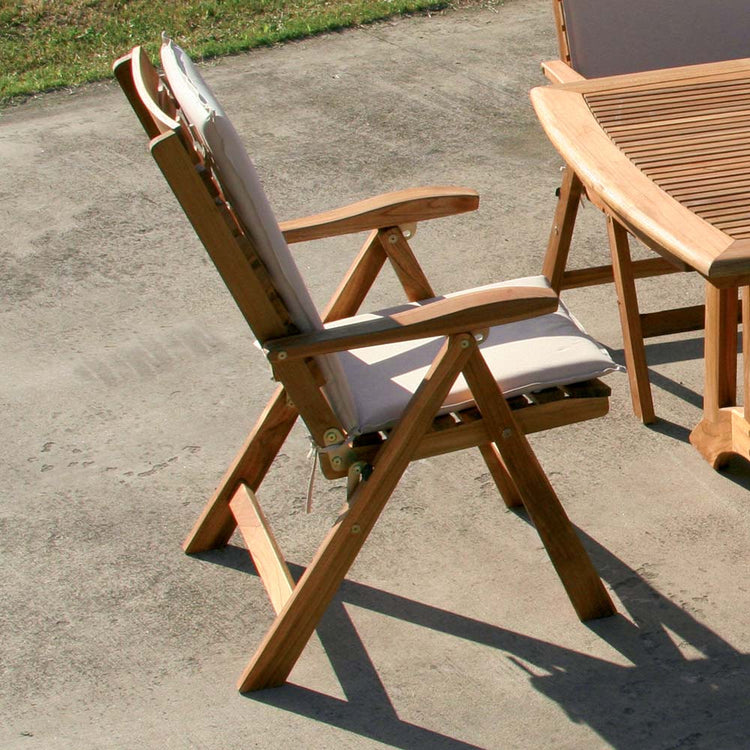 Scaun pliabil Teak