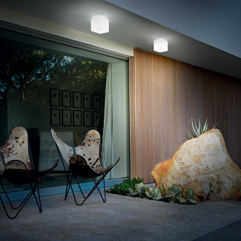 PLAFONIERA LUNA PL1 MEDIUM/EXTERIOR