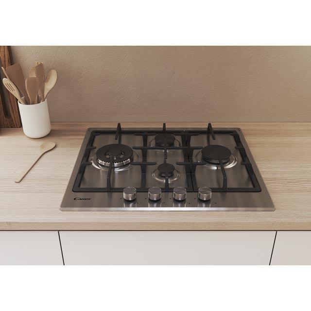 Plita incorporabila pe gaz Candy Moderna cu 4 zone CHG6DWPX
