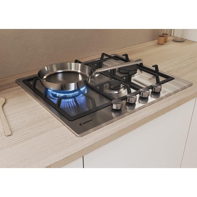 Plita incorporabila pe gaz Candy Moderna cu 4 zone CHG6DWPX