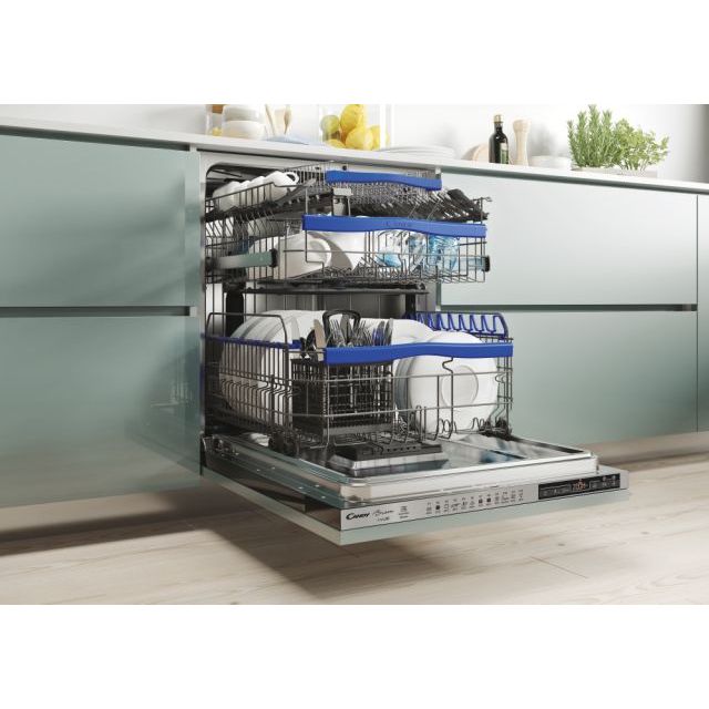 Masina de spalat vase incorporabila Candy CDIMN 4S613PS/E