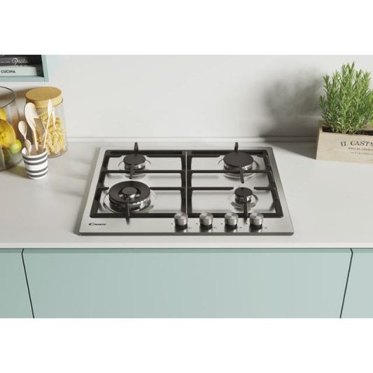 Plita incorporabila pe gaz Candy Moderna cu 4 zone CHG6BF4WPX