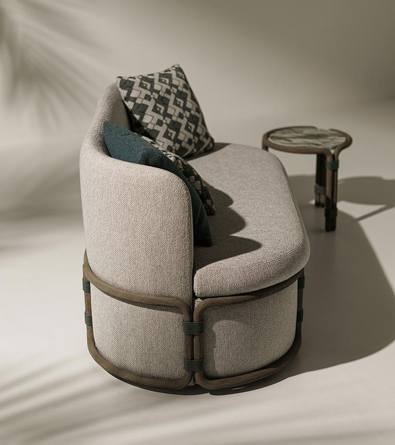 Canapea de exterior Rotin