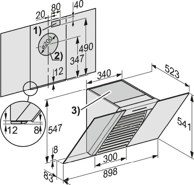 Hota Miele DA 6096 W Wing