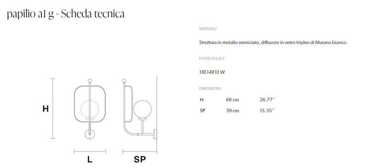APLICA PAPILIO A1 G
