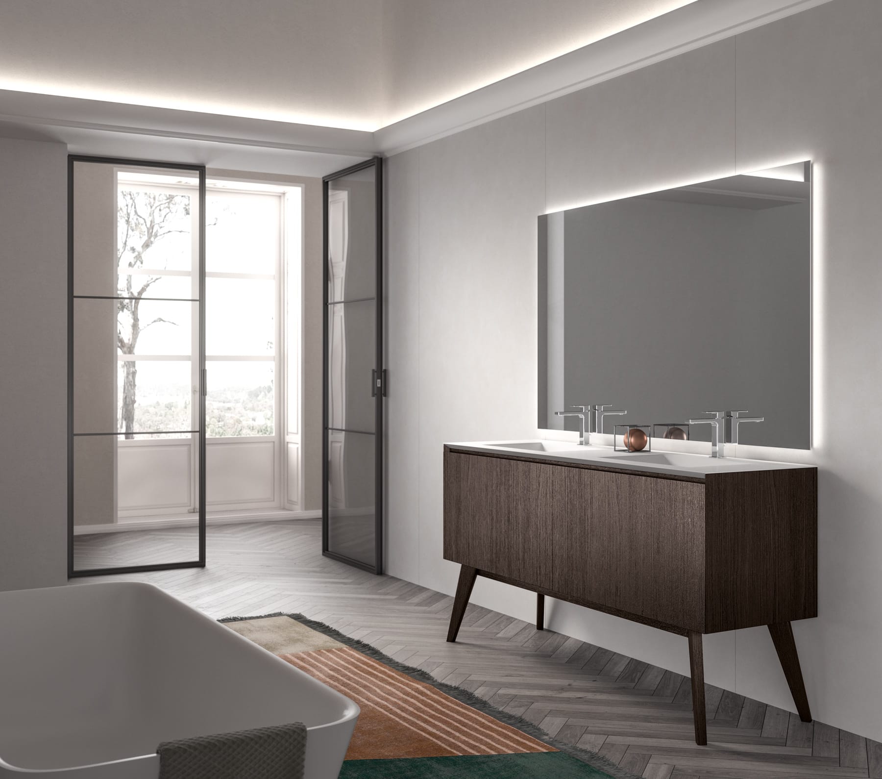 Mobilier de baie Ikon 08