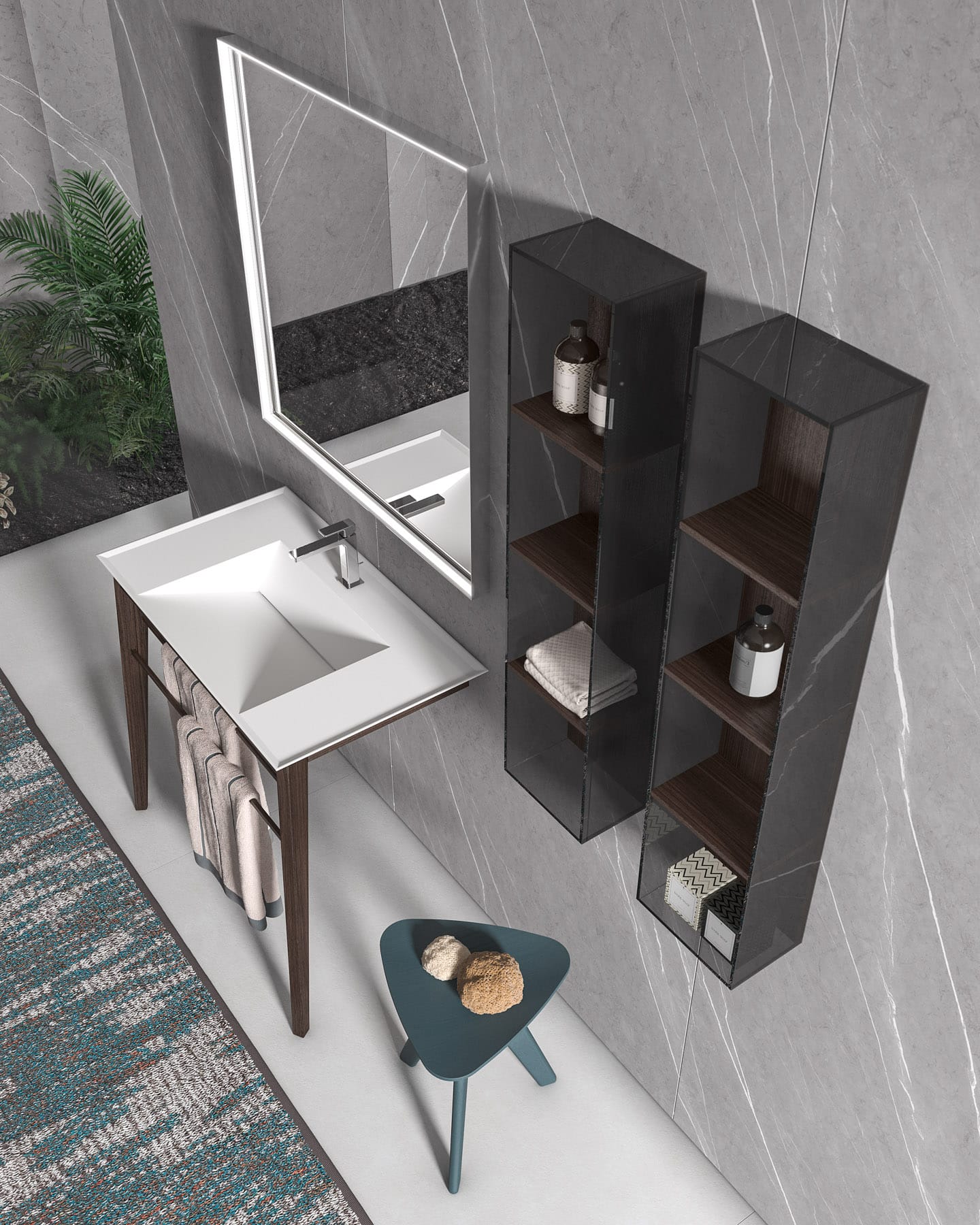 Mobilier de baie Ikon 09