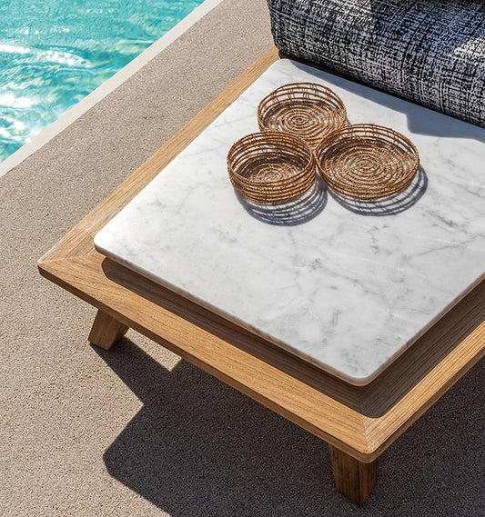 Sezlong cu masuta de cafea Rafael