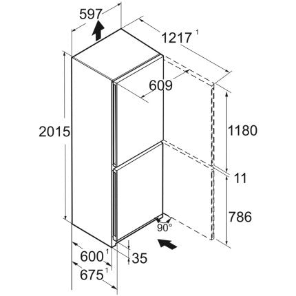 Combina frigorifica Liebherr CNbdd 5733