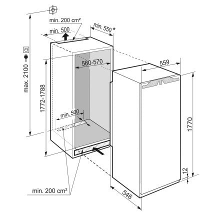 Frigider incorporabil Liebherr IRBd 5181