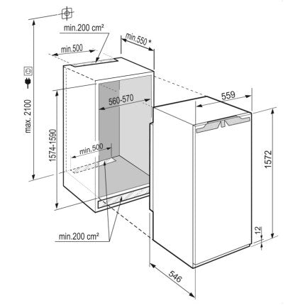 Frigider incorporabil Liebherr IRBe 4851