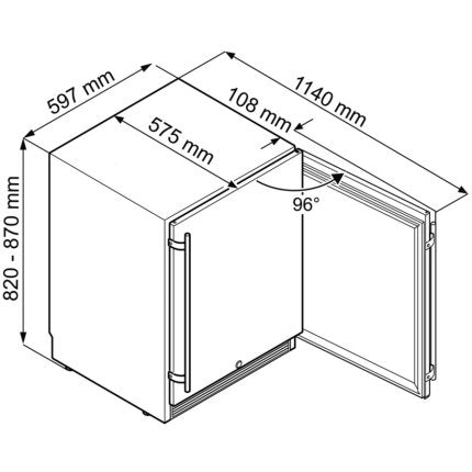 Frigider Liebherr OKes 1750