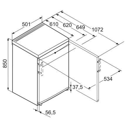 Frigider Liebherr TP 1424