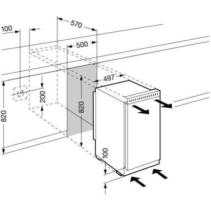 Frigider incorporabil Liebherr UK 1414
