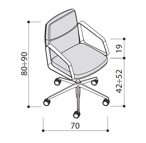 Scaun de birou directorial