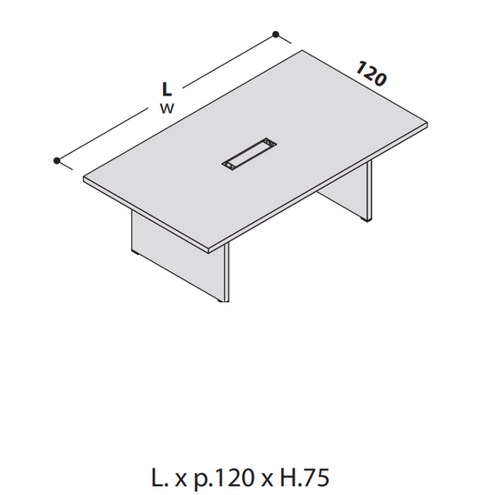 Masa de conferinta Delta