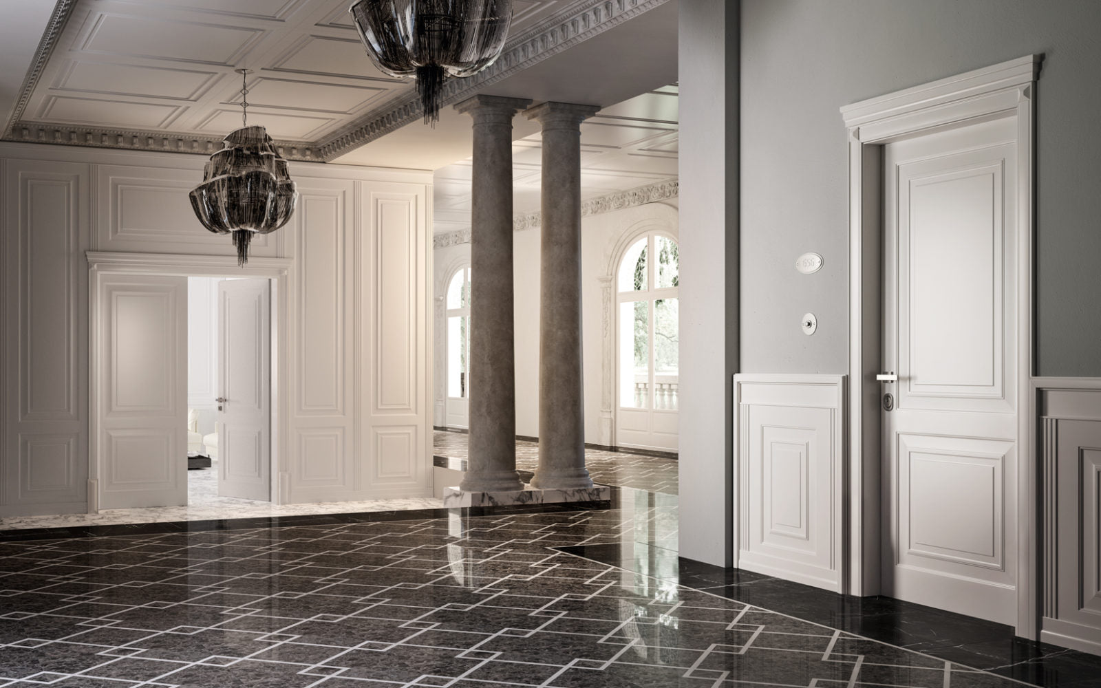 Usa de interior clasica Dore