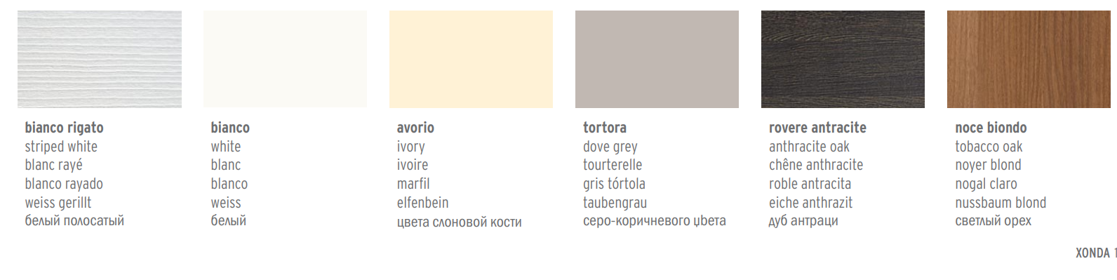 Usa de interior moderna Xonda