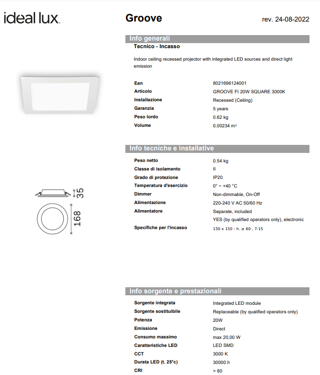 SPOT GROOVE FI SQUARE