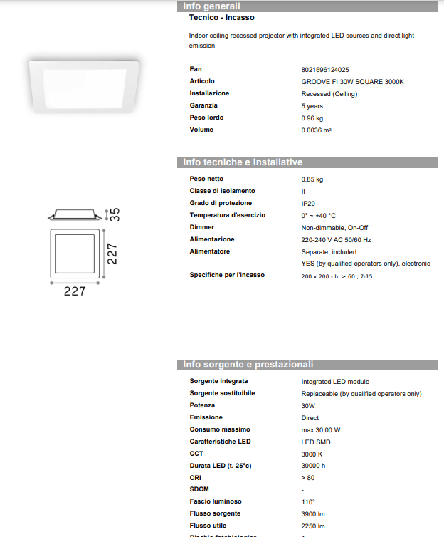 SPOT GROOVE FI SQUARE