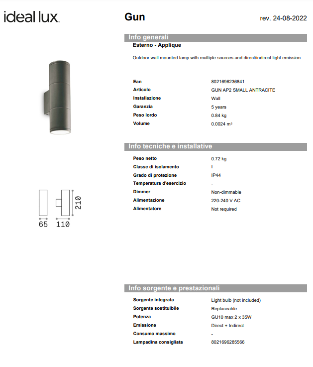 APLICA GUN AP2 SMALL/BIG EXTERIOR