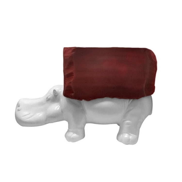 Obiect ceramic Hippo Wagon
