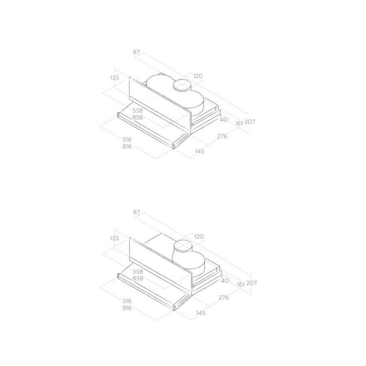 Hota incorporabila telescopica Elica PRF0121068B